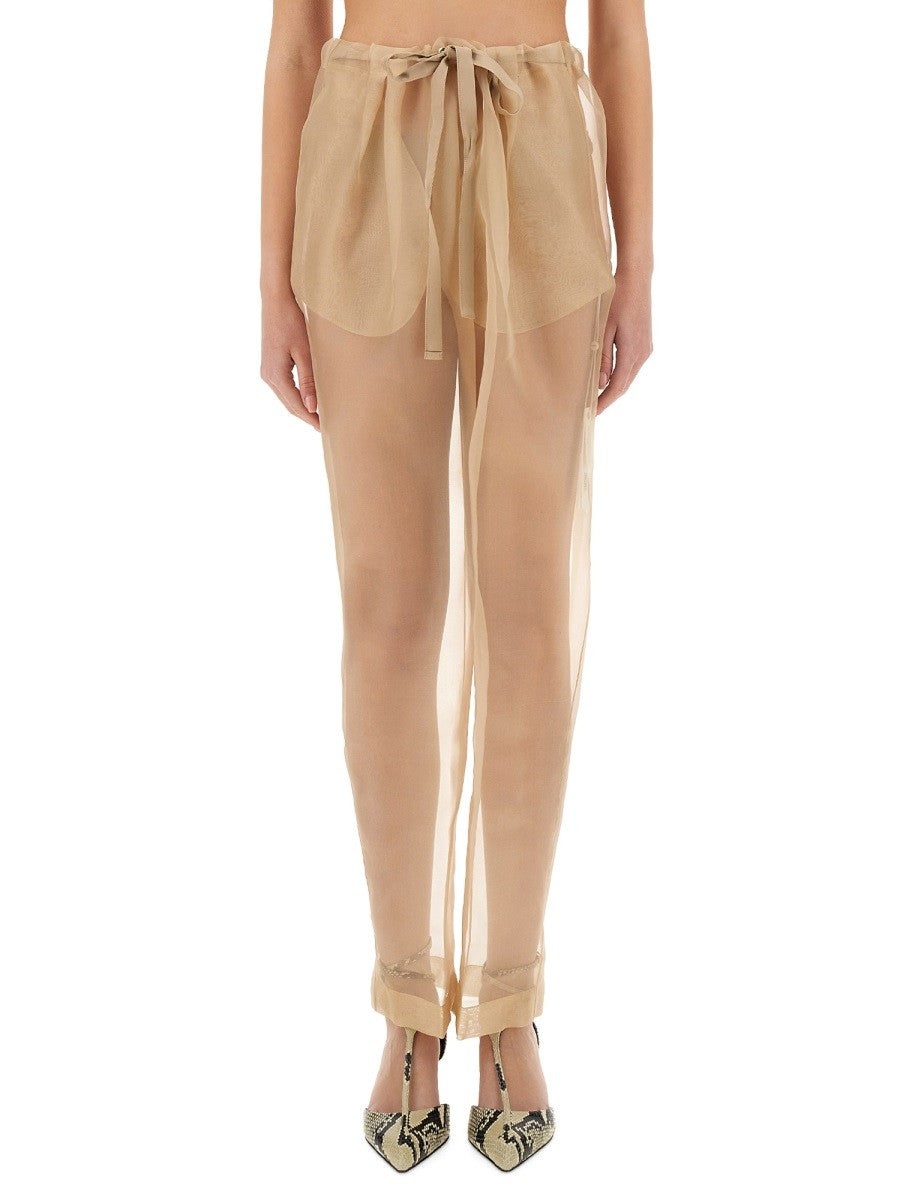 Khaite Women's Pants Trenton Beige