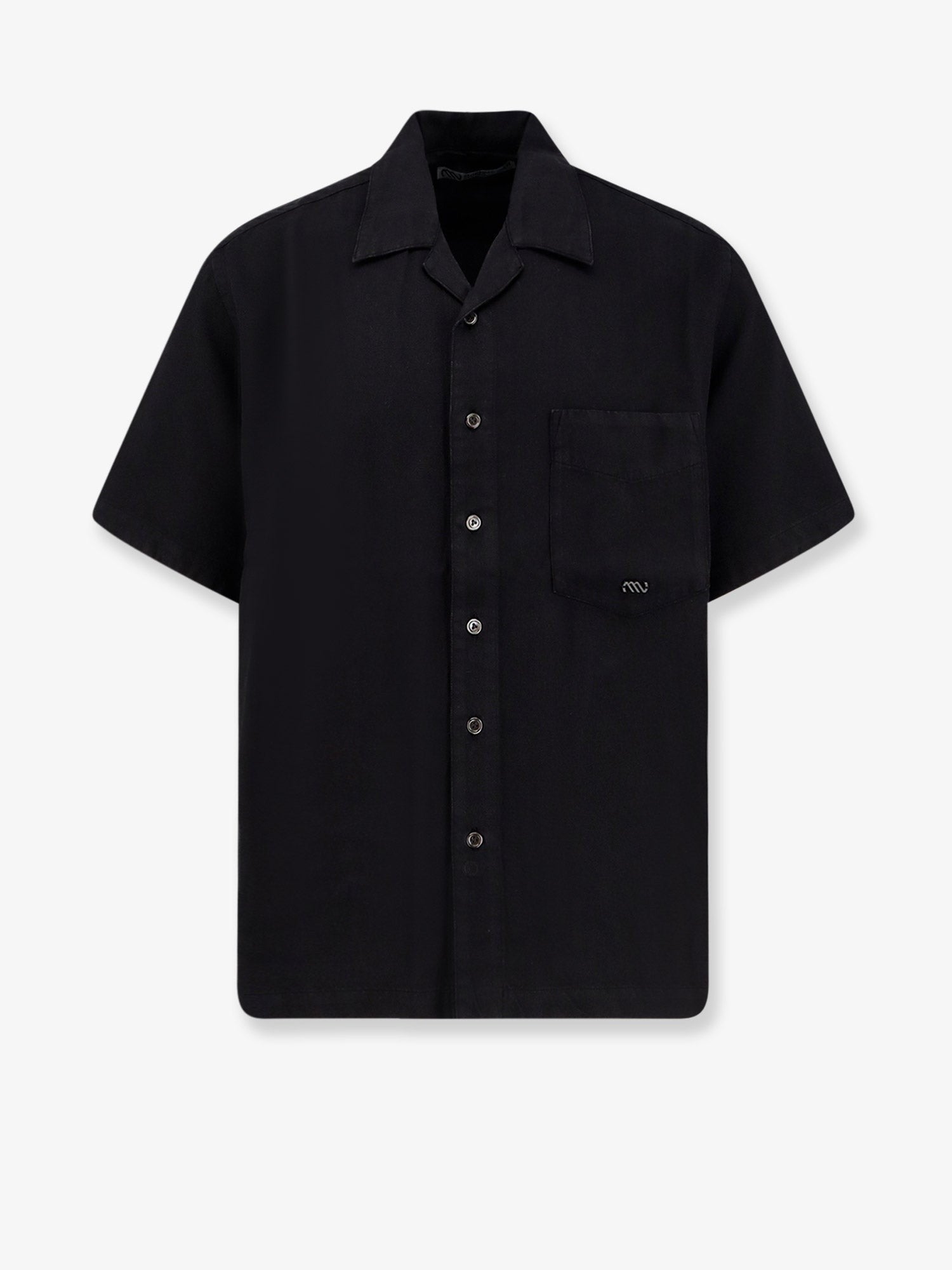 Massimo Osti Men's Paper Twiil Shirt Black
