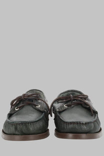 Paraboot Men's Mocassino Barth Green