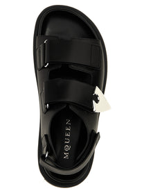 Alexander McQueen Parachute Sandals Black