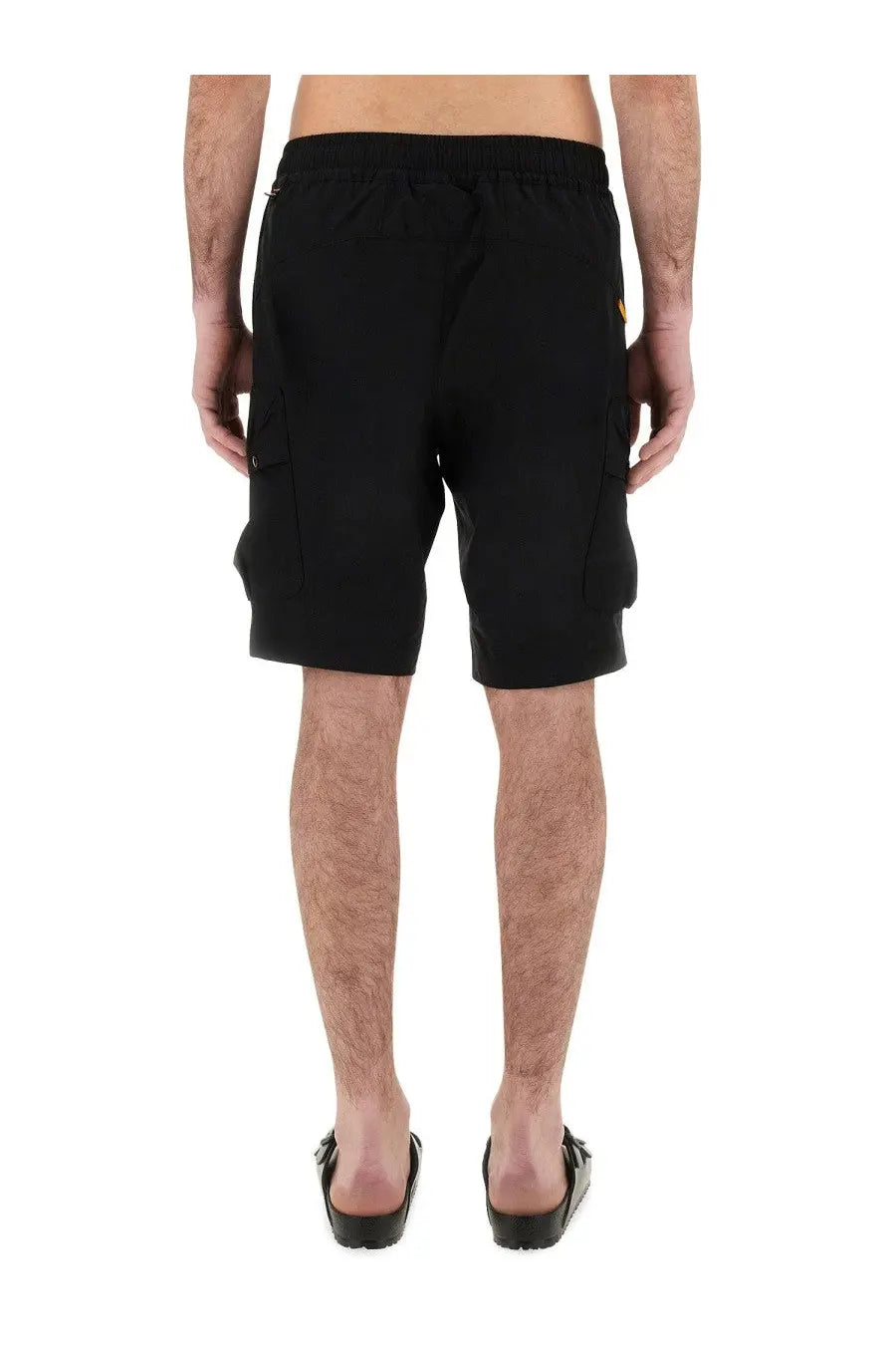 Parajumpers men’s short tuna black cargo shorts with drawstring waistband and multiple side pockets