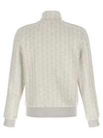 Lacoste Paris Jacquard Sweatshirt Grey, view 2