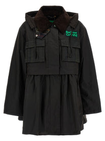 Barbour Parka Barbour Ganni Brown