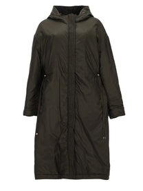 S MAX MARA Women's Parka Imbottito Reversibile Bosco Green