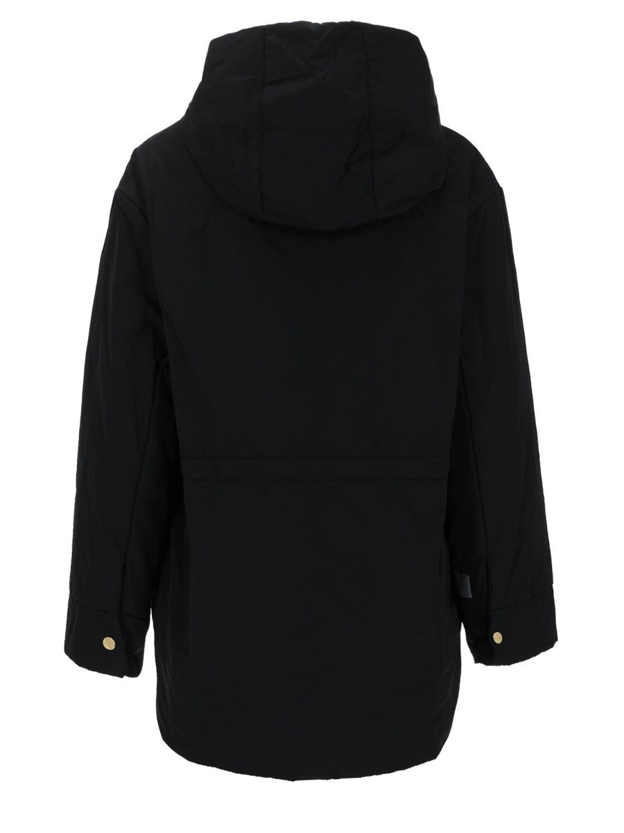 S MAX MARA Women's Parka Reversibile Charme Black