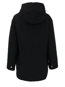 S MAX MARA Women's Parka Reversibile Charme Black