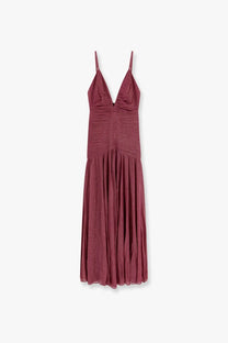 Patbo Women's Viscose Blend Long Dress