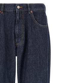 MM6 Maison Margiela Patchwork Insert Jeans Blue