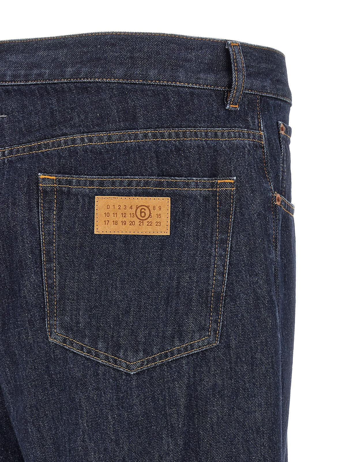 MM6 Maison Margiela Patchwork Insert Jeans Blue