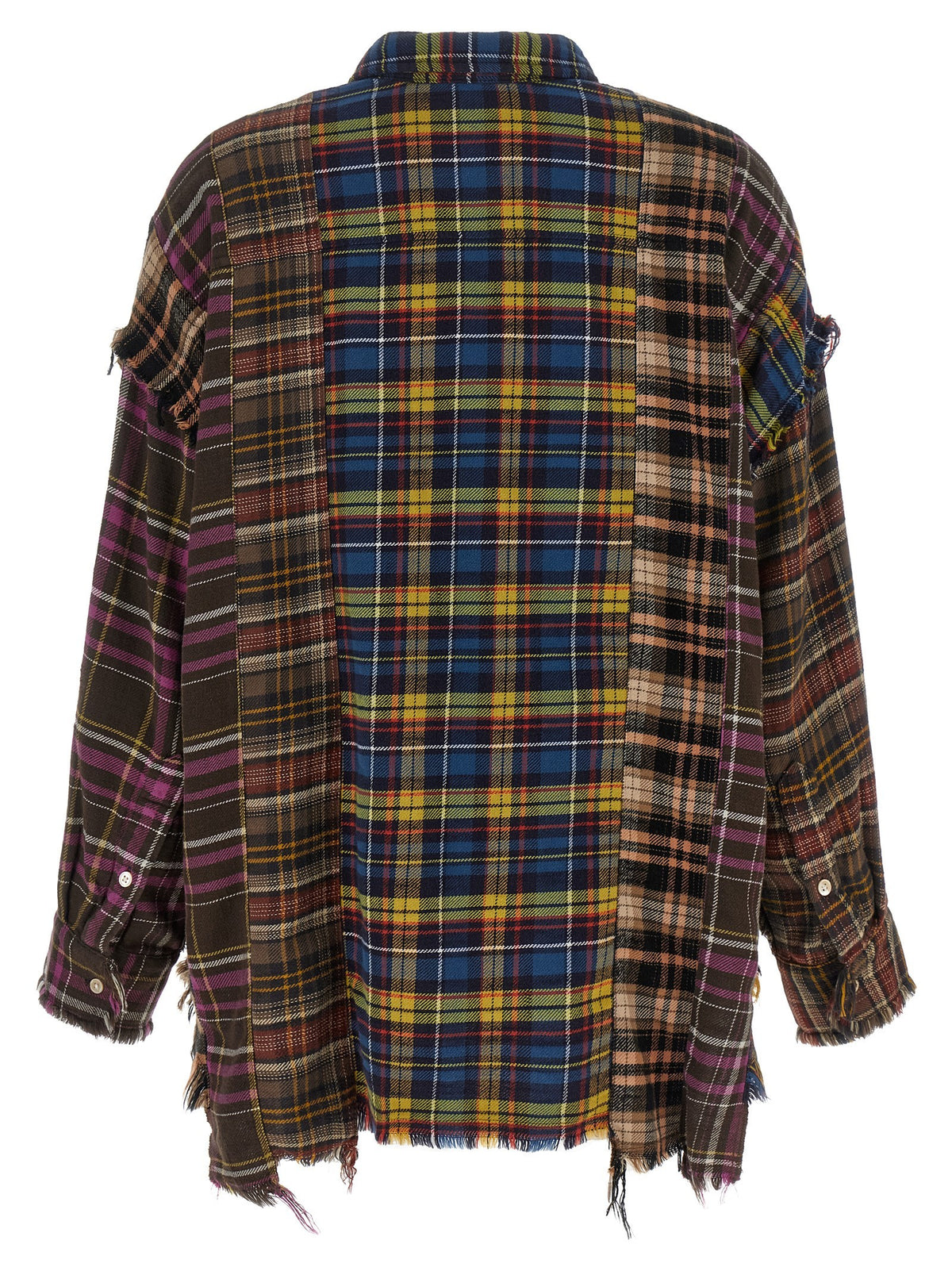 R13 Patchwork Shirt Gold
