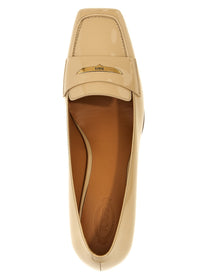 Tod's Patent Leather Pumps Beige