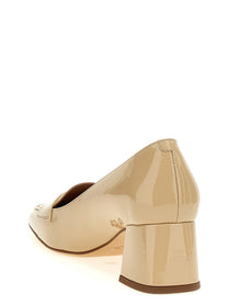 Tod's Patent Leather Pumps Beige