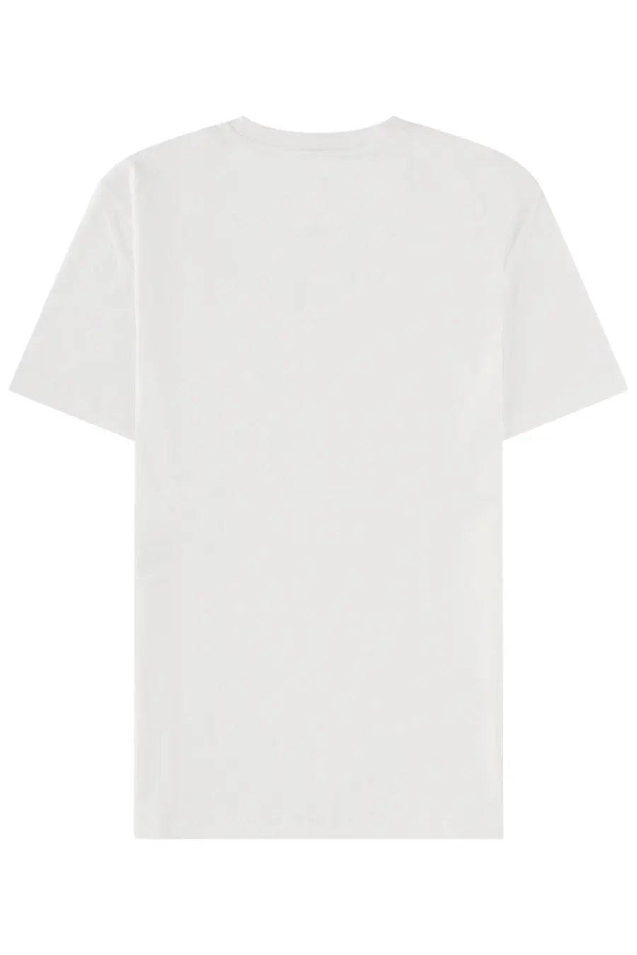 White cotton t-shirt patou women’s shirt con with simple crew neck and short sleeves
