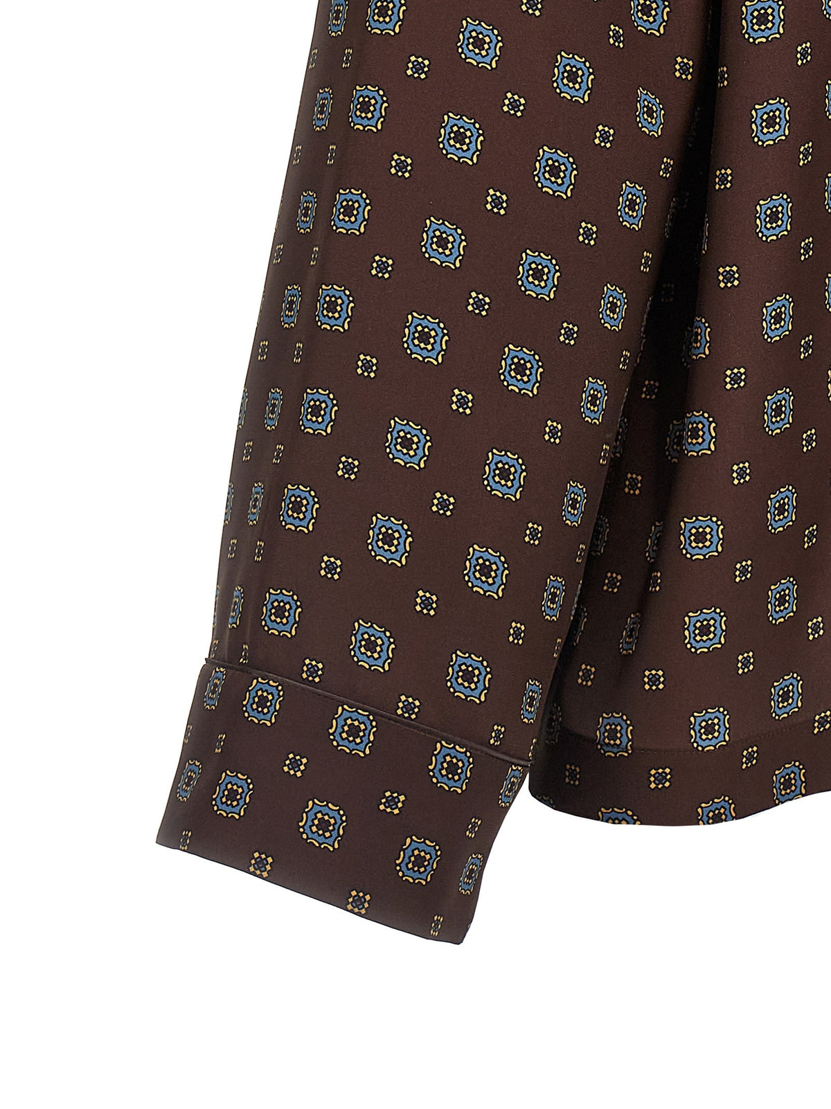 Moschino Patterned Shirt Brown