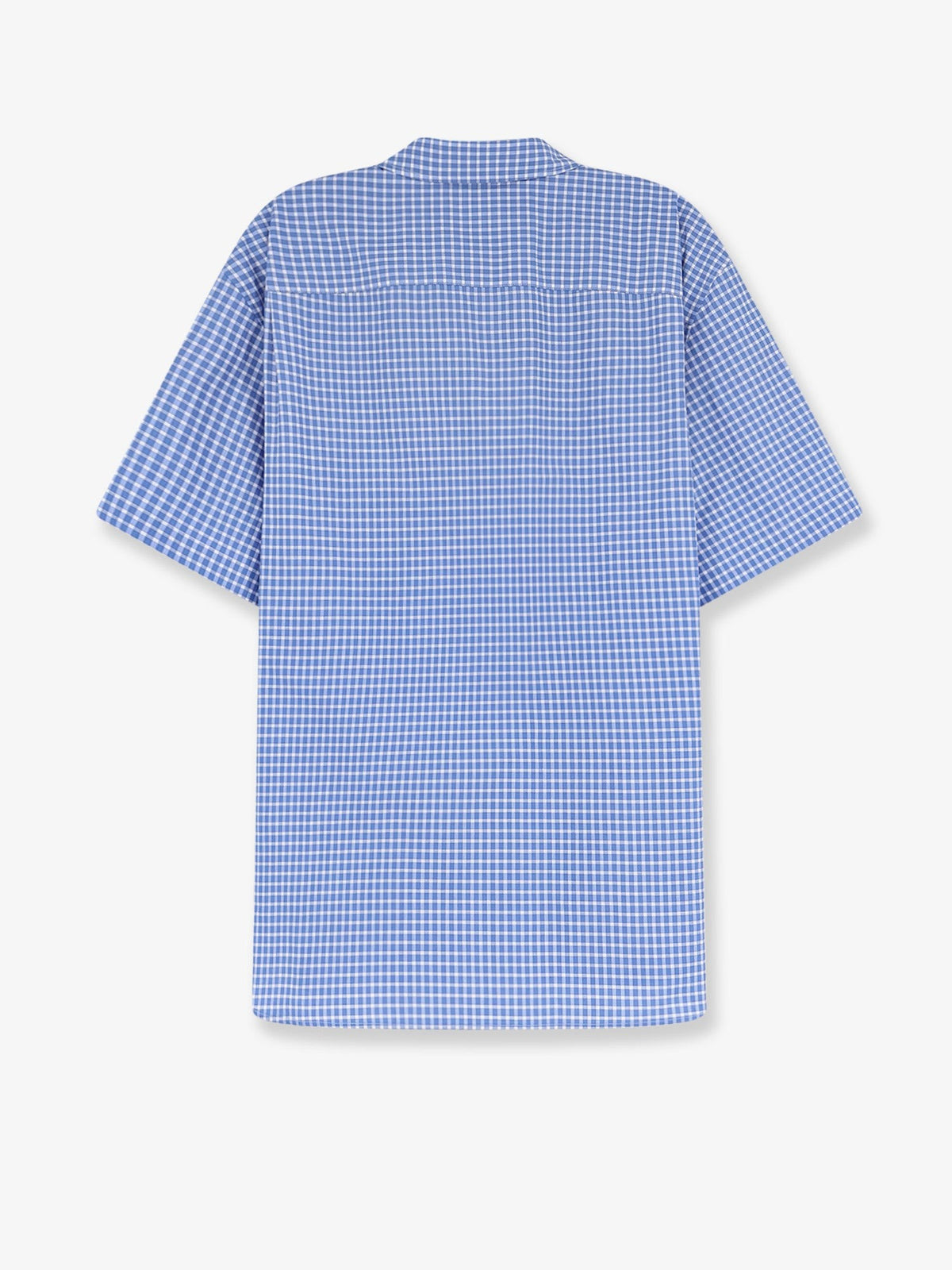 Loewe Men's Paulas Ibiza Madras Cotton Shirt White