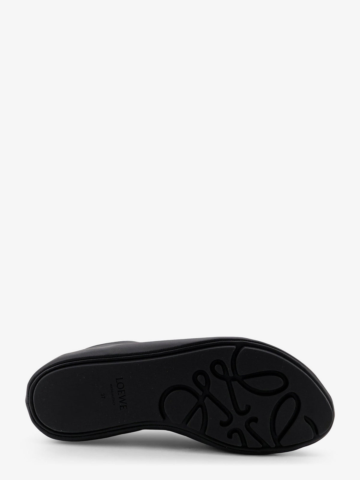Loewe Women's Pebble Soft Leather Sneakers Black