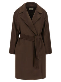 Weekend Max Mara Pedale Coat Brown