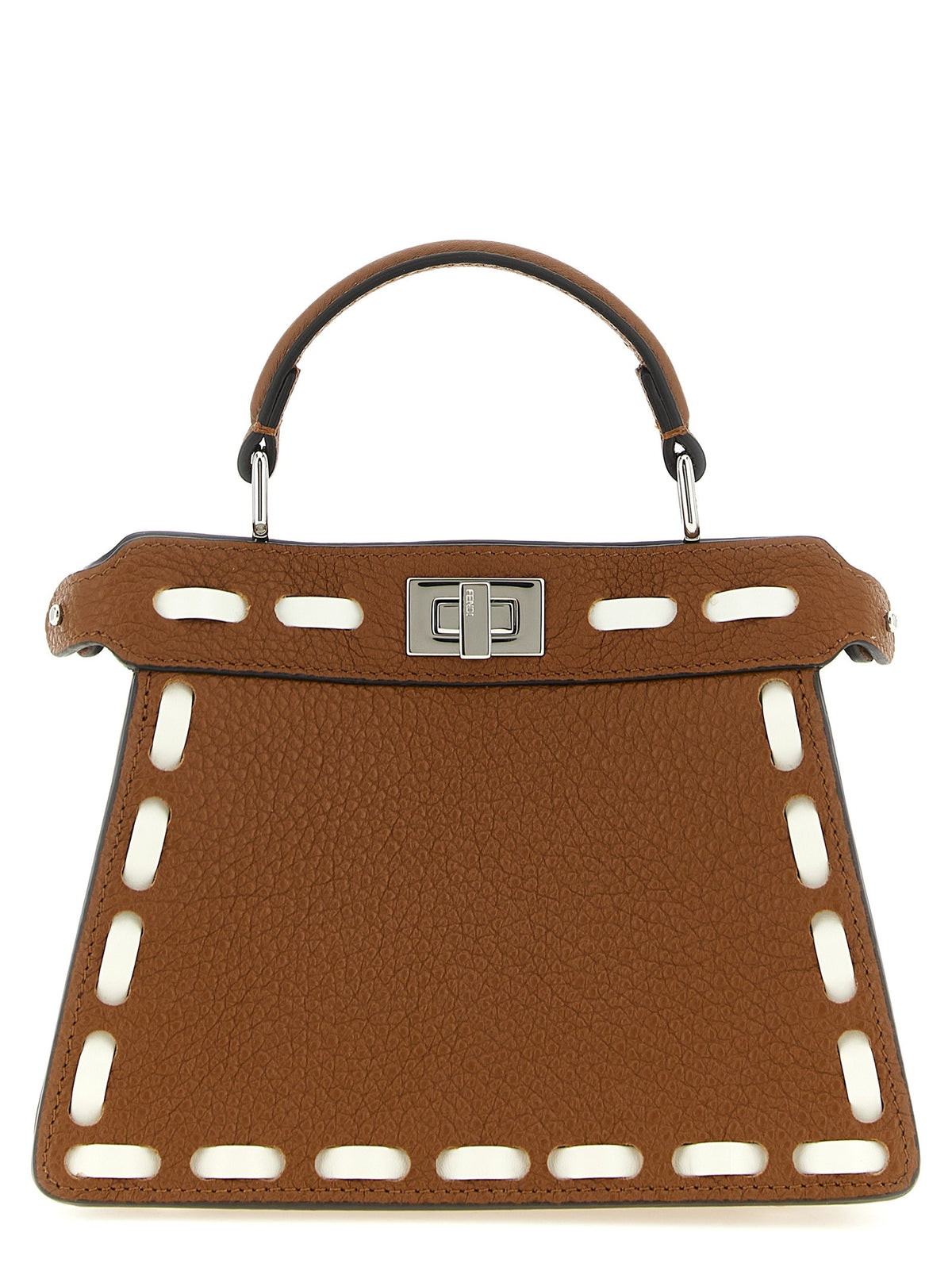 Fendi Peekaboo Iseeu Medium Handbag Brown