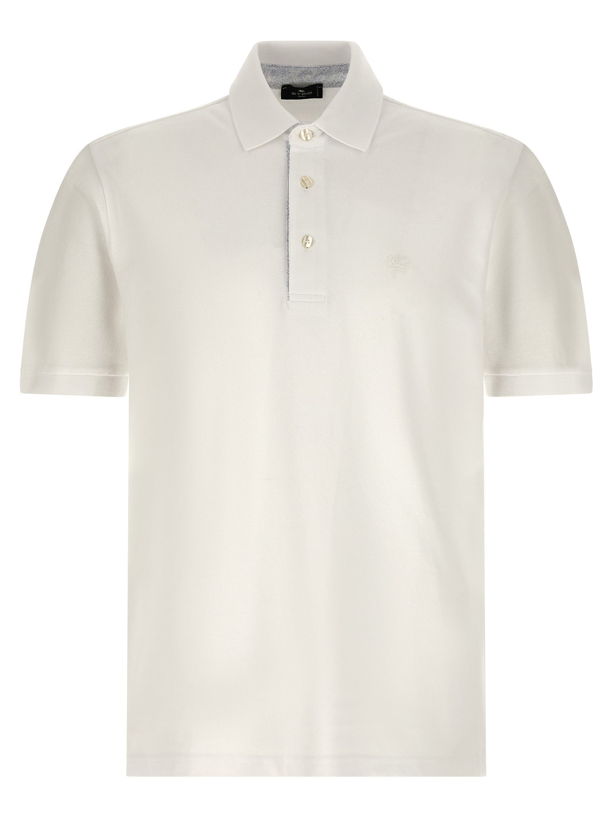 ETRO Pegaso Polo Shirt White