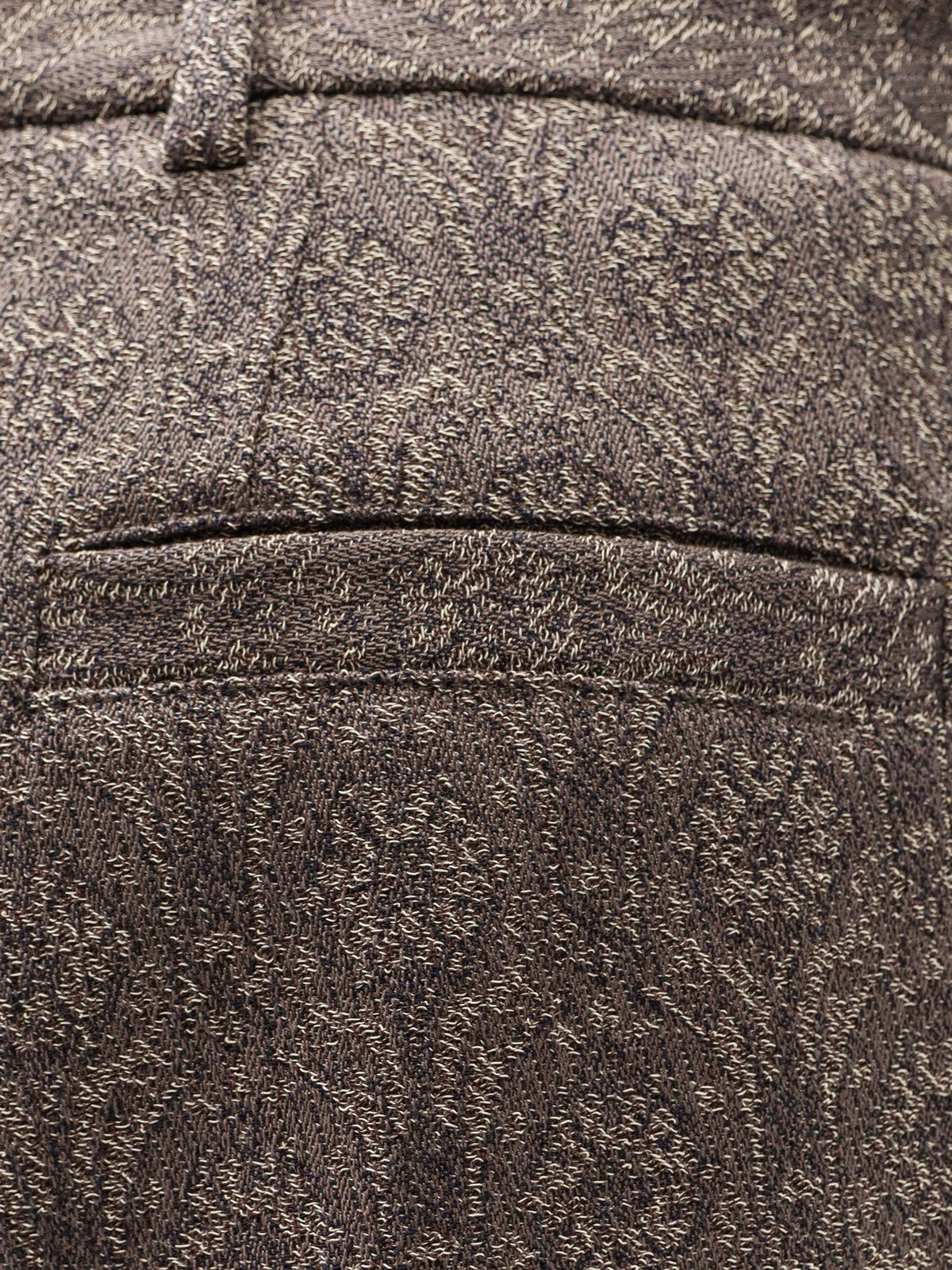 Dries Van Noten Women's Penn Embroidered Viscose Trousers Brown