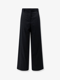 Dries Van Noten Women's Penn Wool Trousers Black