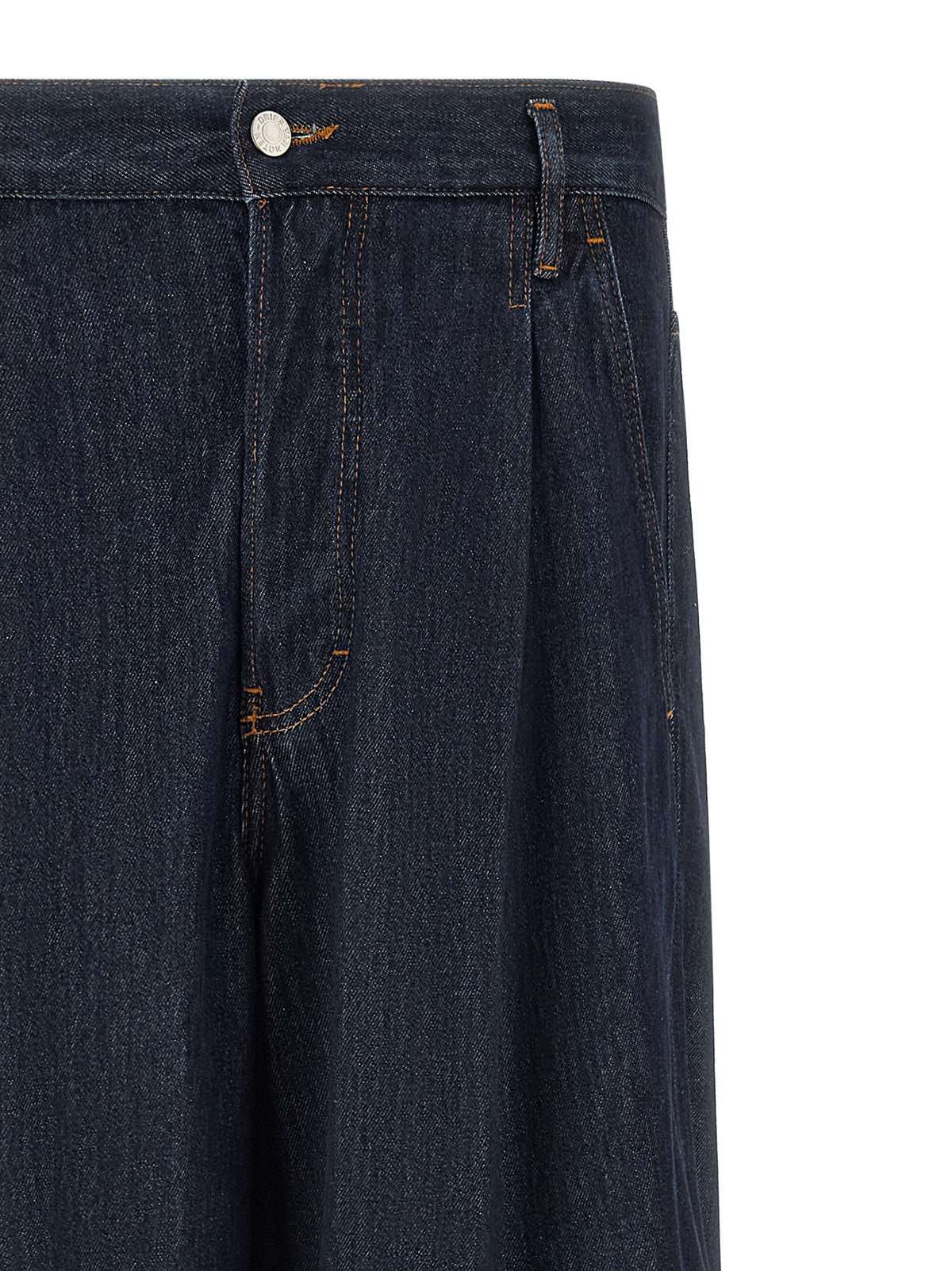 Dries Van Noten Penning Jeans Blue
