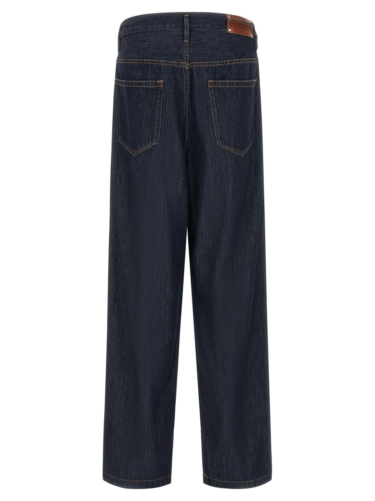 Dries Van Noten Penning Jeans Blue