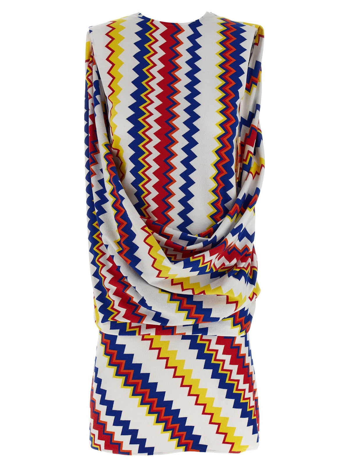 Missoni Peplos Dress Gold