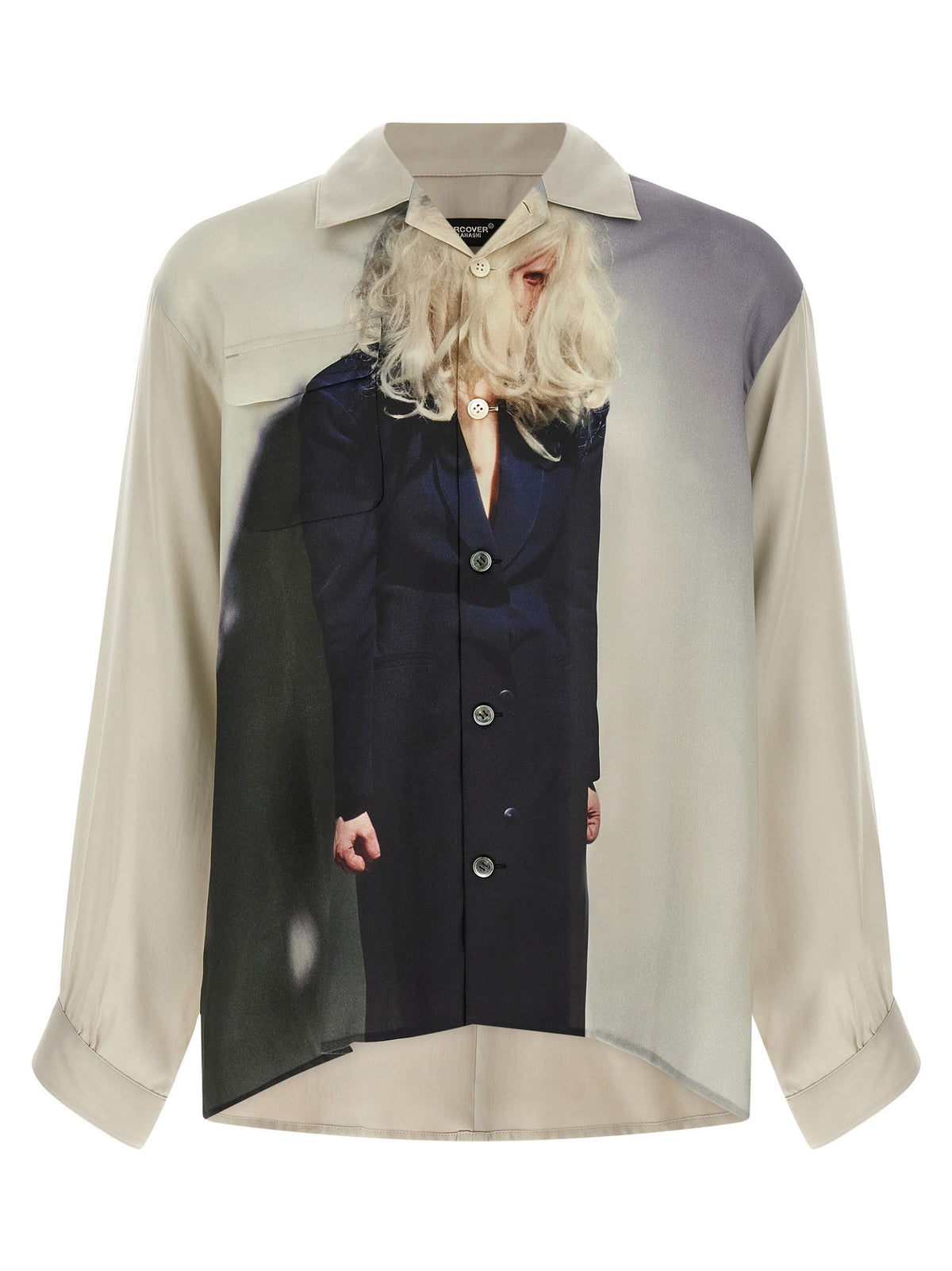 Undercover Photo Print Shirt Beige