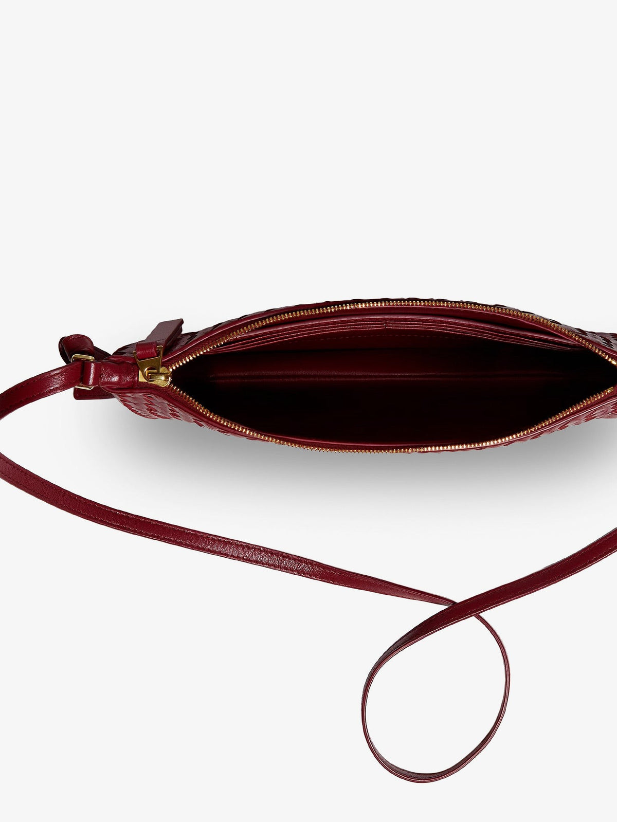 Bottega Veneta Women's Piccolo Intrecciato Clutch Red