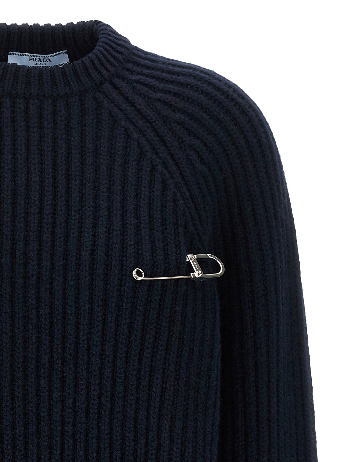 PRADA Pin Sweater Blue