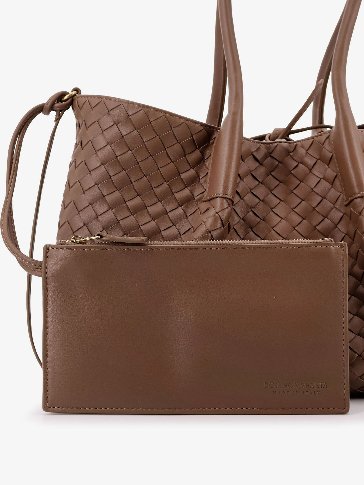 Bottega Veneta Women's Pinacoteca Leather Handbag PINECONE
