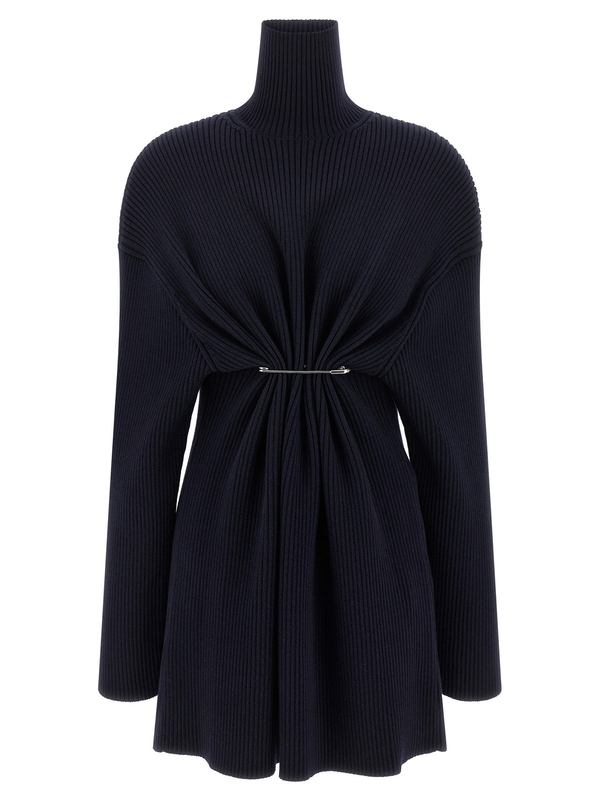 Balenciaga Pinched Dress Blue