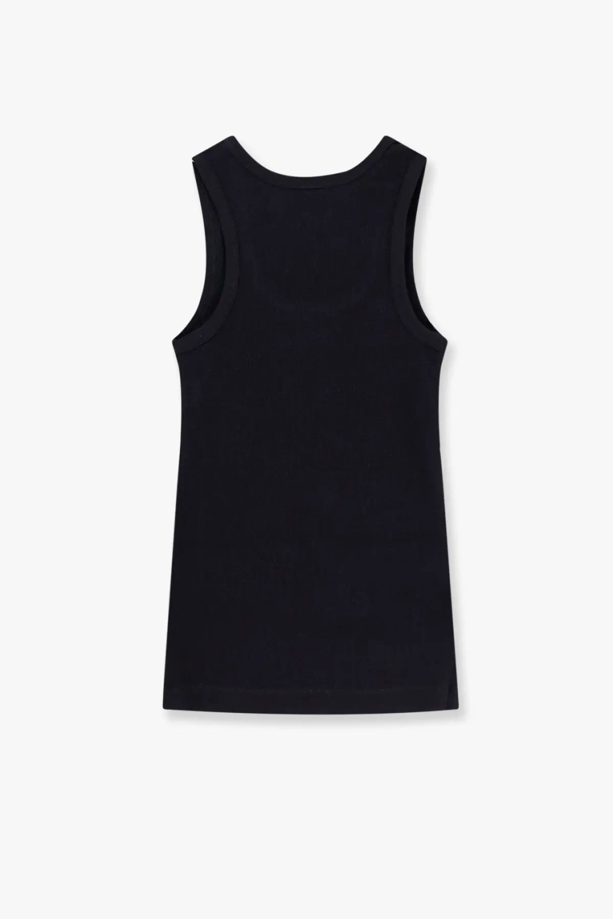 Pinko women’s calcolatore black cotton sleeveless tank top with a minimalist design for casual wear
