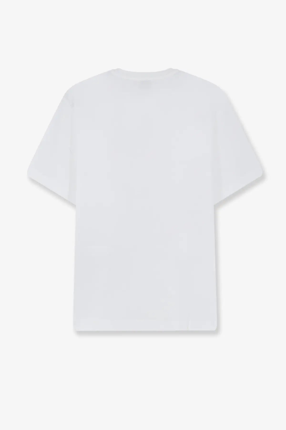 Pinko women’s white cotton t-shirt with a relaxed fit and short sleeves for casual wear