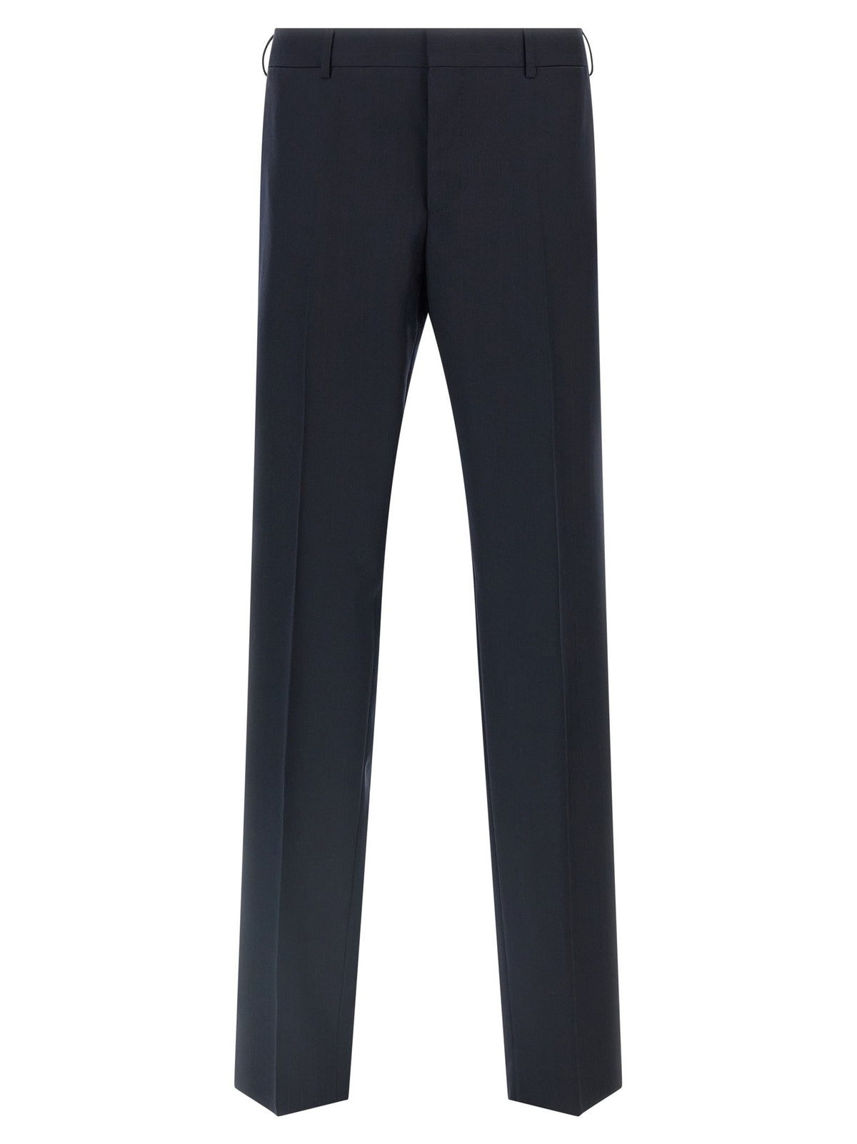 PRADA Pinstriped Dress Blue