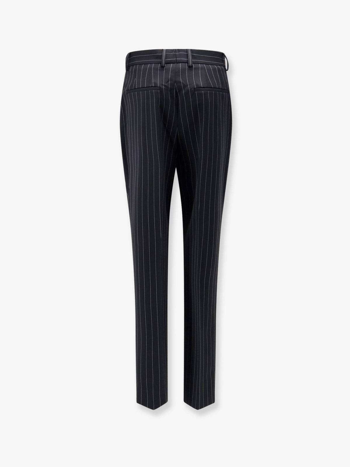 Dolce &amp; Gabbana Women's Pinstriped Stretch Wool Trousers Pattern
