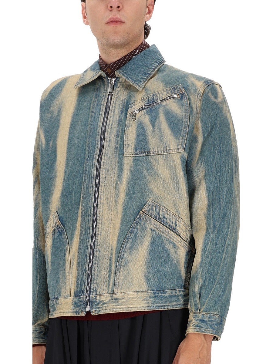 Vivienne Westwood Men's Piranha Jacket Blue