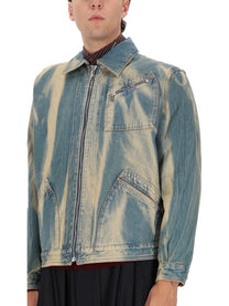 Vivienne Westwood Men's Piranha Jacket Blue