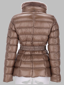 Herno Women's Piumino Con Cintura Beige