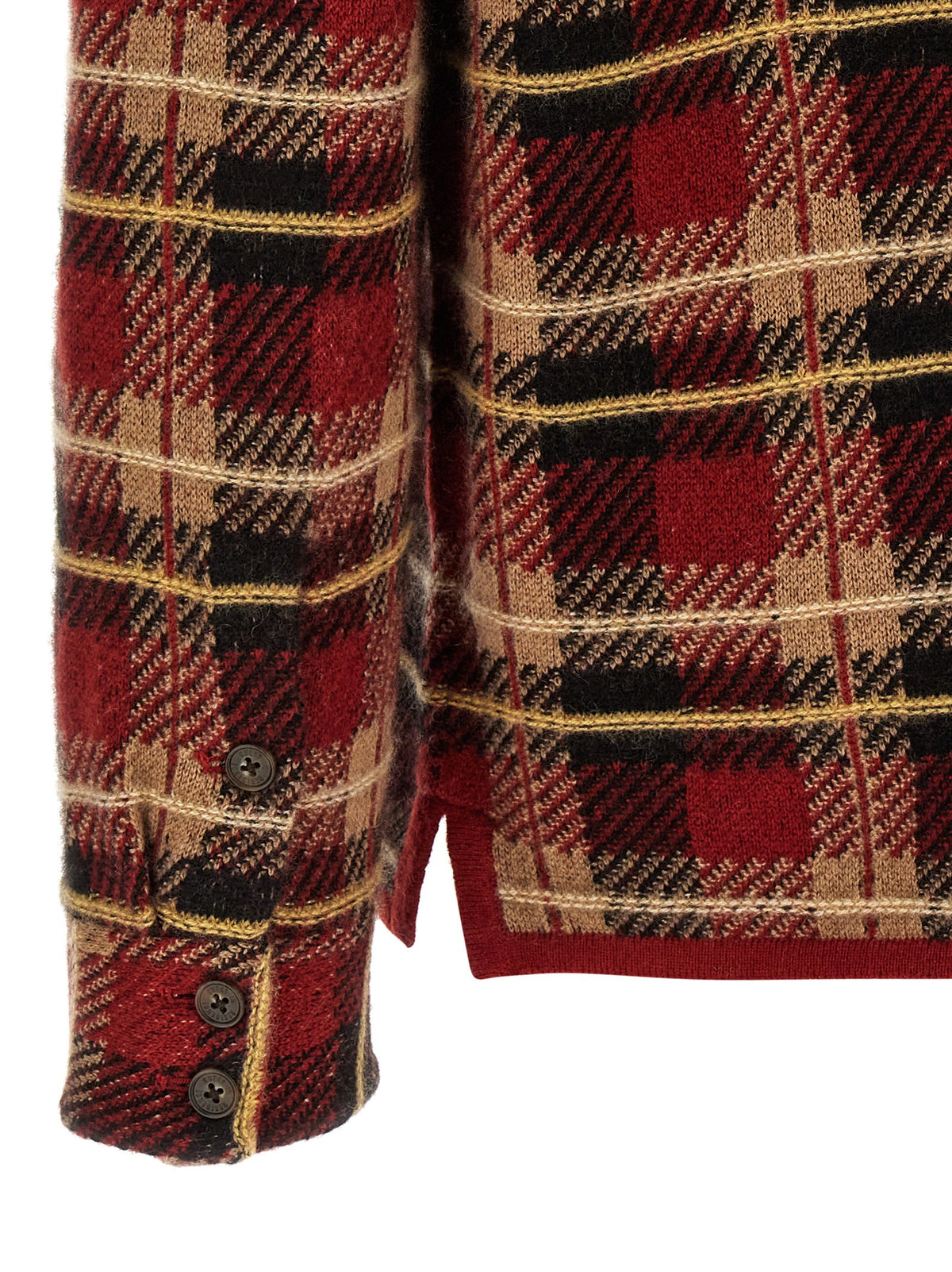 Guest In Residence Plaid Work Shirt Red