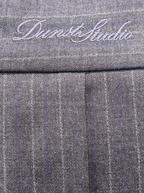 DUNST Women's Pleated Mini Skirt Grey
