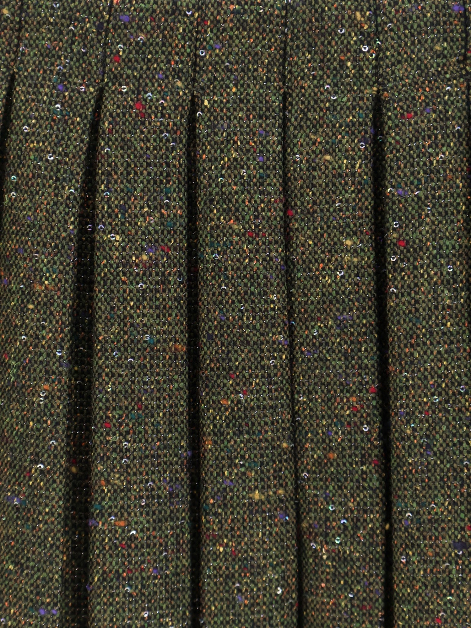 Dior Women's Pleated Mini Skirt Pattern