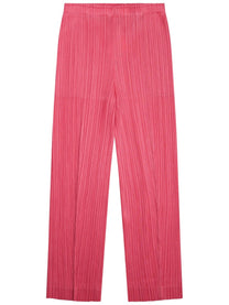 Pleats Please Issey Miyake Women's Pleated Pants Blue