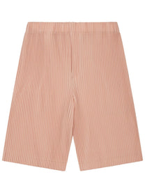 Homme Plisse Issey Miyake Men's Pleated Shorts Blue