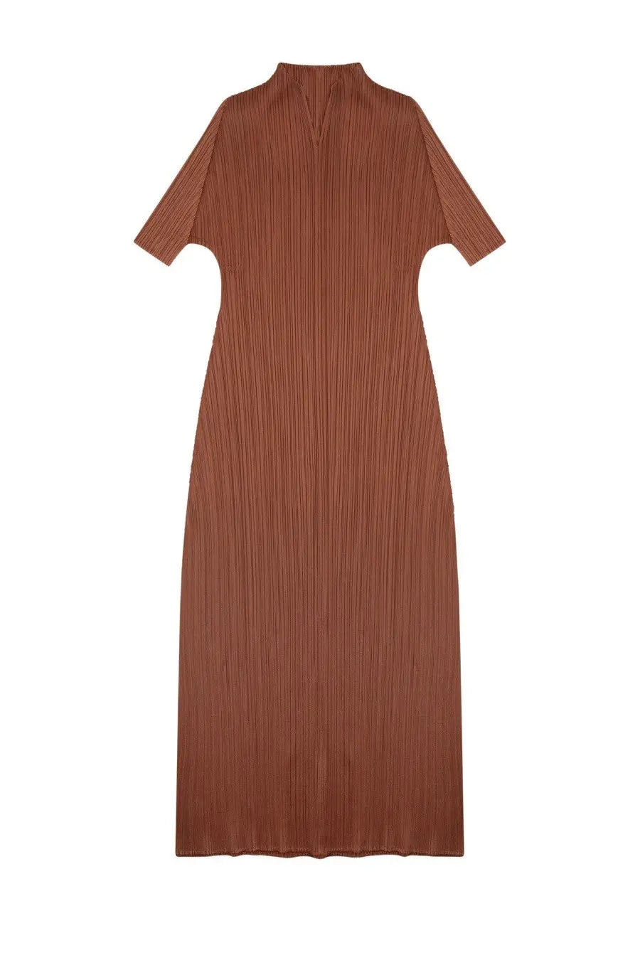 Pleats Please Issey Miyake Women's Abito Monthly Colors: March Brown