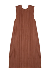 Pleats Please Issey Miyake Women's Blusa Plissettata Brown