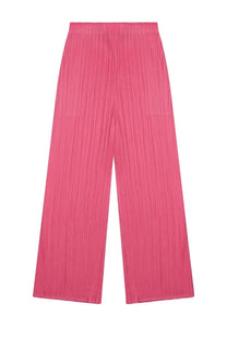 Pleats Please Issey Miyake Women's Pantalone Palazzo Monthly Colors: March Blue