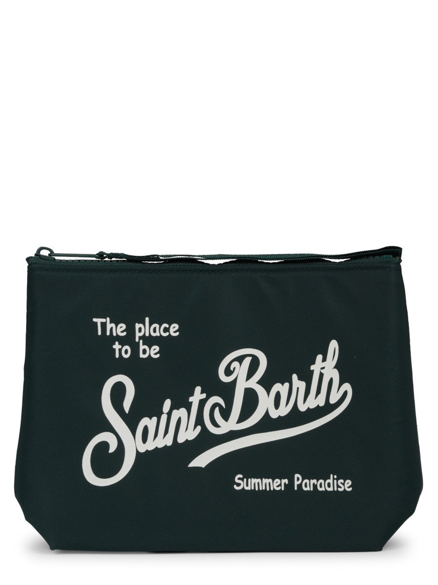 Mc2 Saint Barth Unisex Pochette Aline Green