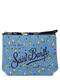 Mc2 Saint Barth Men's Pochette Aline Blue